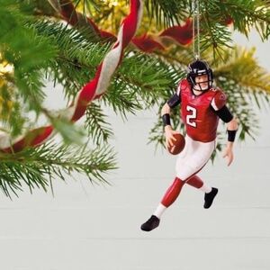 Matt Ryan Atlanta Falcons NFL Player Hallmark 2018 Christmas Ornament